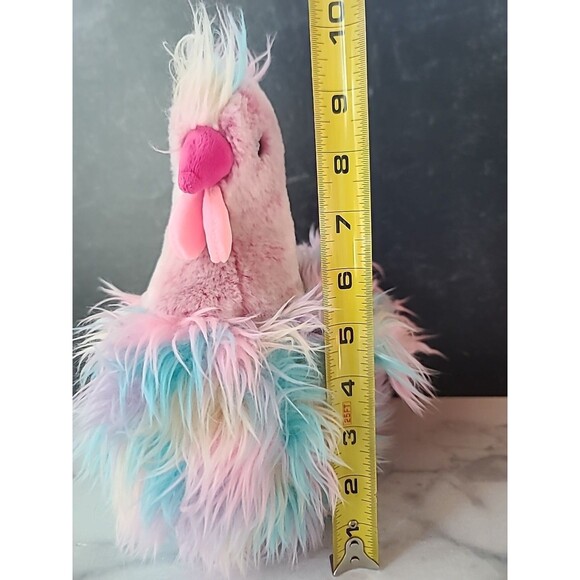 Douglas Cuddle Toys TALU HEN Pastel Chicken Stuffed Animal Plush 9" - Picture 5 of 10